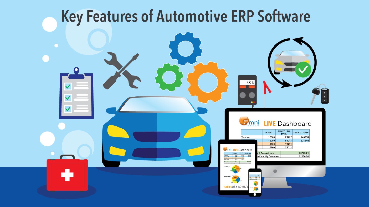 Key Features of Automotive ERP Software  Omni Accounts